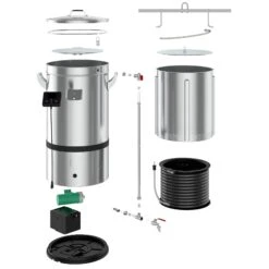 Grainfather G70 Version 2 All-in-One All-Grain Brewing System -US Drinks Sales 2024 43316 Grainfather G70 Electric All in One All Grain Brewing System 2023 Update exploded