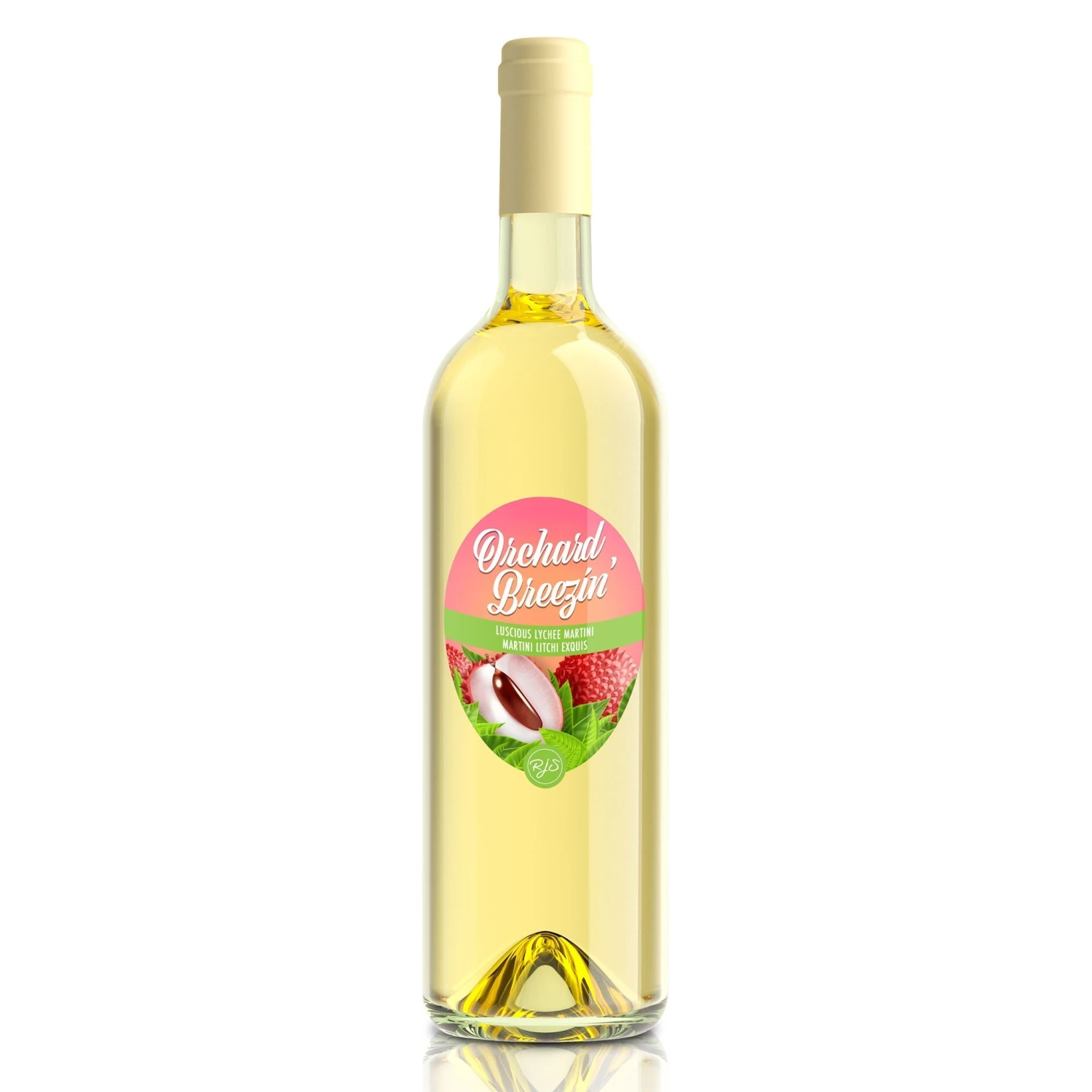 Luscious Lychee Martini Wine Cooler Kit - RJS Orchard Breezin Limited Release 3 Luscious Lychee Martini Wine Cooler Kit - RJS Orchard Breezin Limited Release