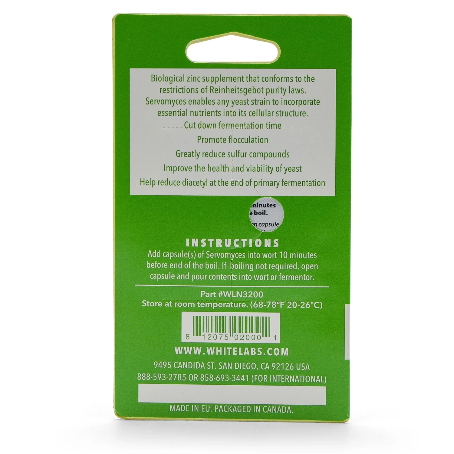 White Labs Servomyces Yeast Nutrient 4 White Labs Servomyces Yeast Nutrient - Image 2