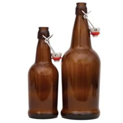 Brown EZ Cap Bottles W/ Swing Top - 16 Oz -US Drinks Sales 2024 EZ Cap Brown Wide