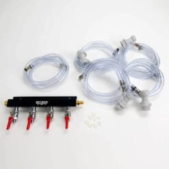 Cold Crash Keezer Gas Line Kit -US Drinks Sales 2024 K136 Cold Crash Gas Line Kit 4Way
