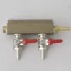 CO2 Distributor 2 Way W/ 1/4" Barb Shutoff -US Drinks Sales 2024 image 1928