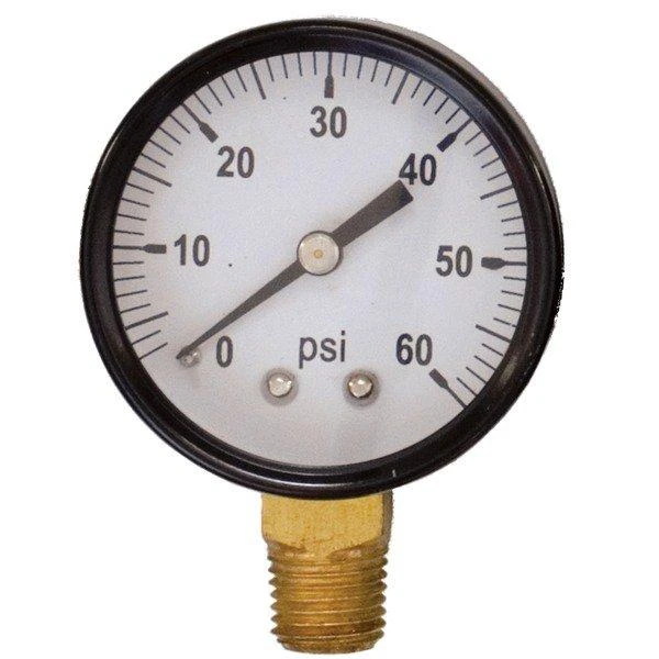 Regulator Gauge - 0-60 Psi RHT 3 Regulator Gauge - 0-60 Psi RHT