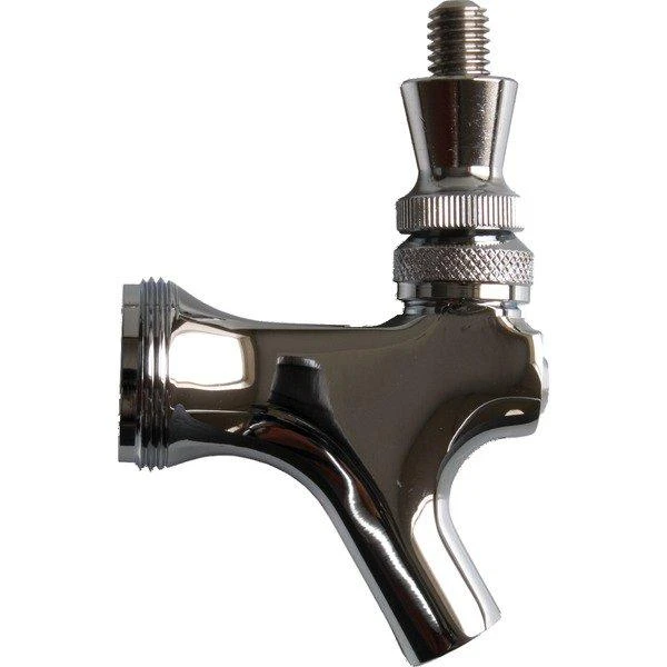Beer Faucet - Chrome W/ Stainless Lever 3 Beer Faucet - Chrome W/ Stainless Lever