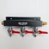 CO2 Distributor 3-Way W/ 1/4" MFL Shutoffs Lead-Free -US Drinks Sales 2024 k277 co2 distributor 3 way