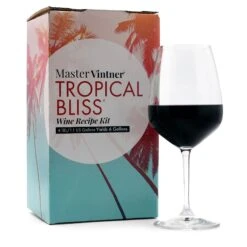 Raspberry Merlot Wine Kit - Master Vintner® Tropical Bliss®