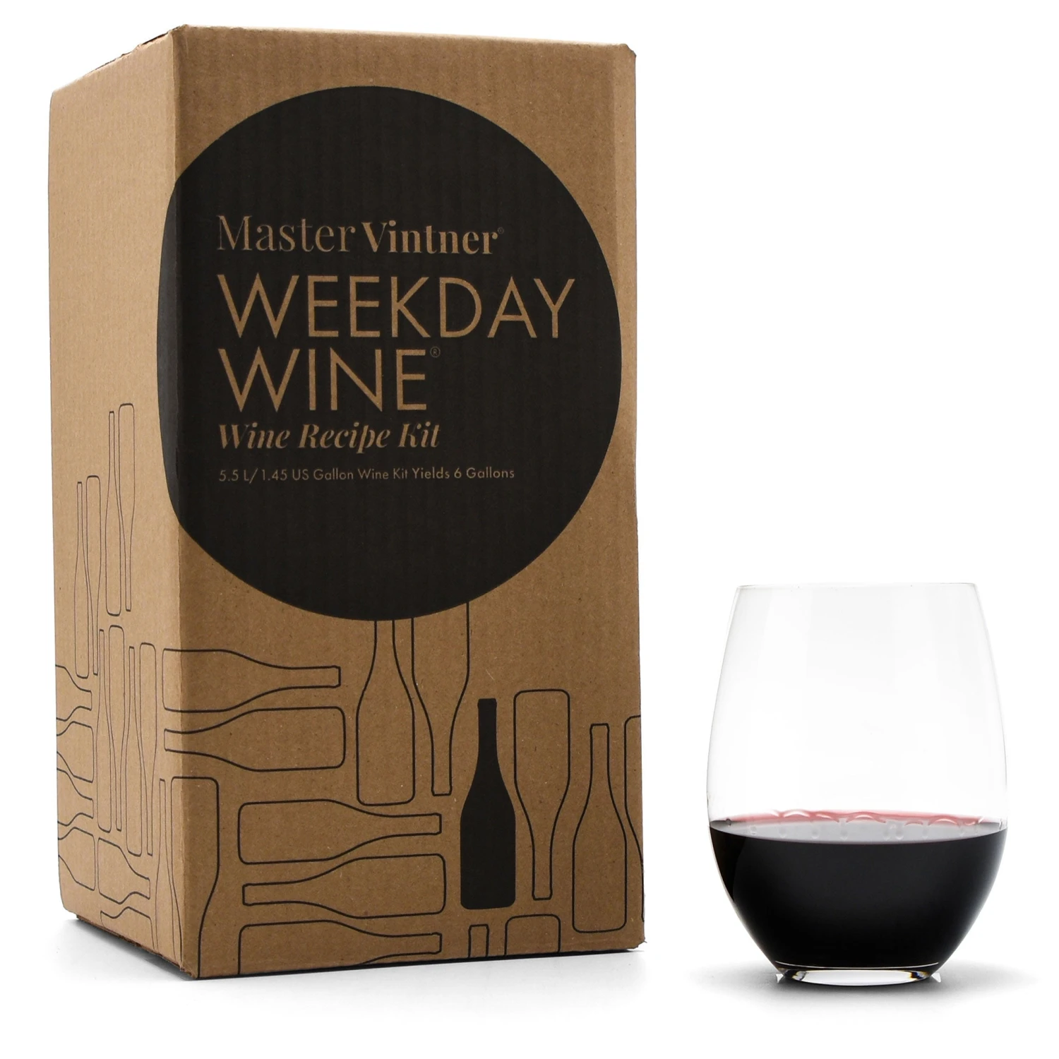 Merlot Wine Kit - Master Vintner® Weekday Wine® 3 Merlot Wine Kit - Master Vintner® Weekday Wine®