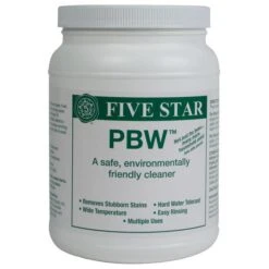 PBW - Powdered Brewery Wash 12 PBW - Powdered Brewery Wash -US Drinks Sales 2024 pbw by five star 4lb 1